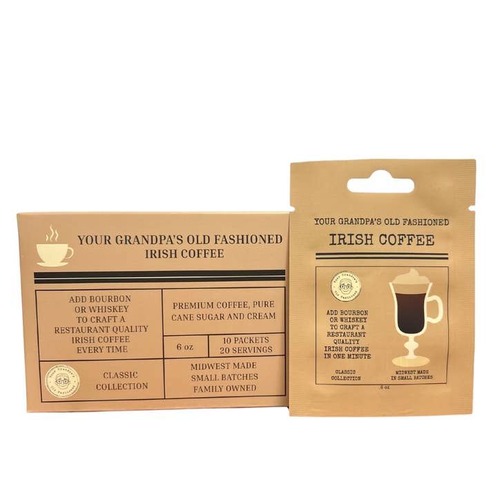 Irish Coffee for wholesale by Your Grandpa's Old Fashioned