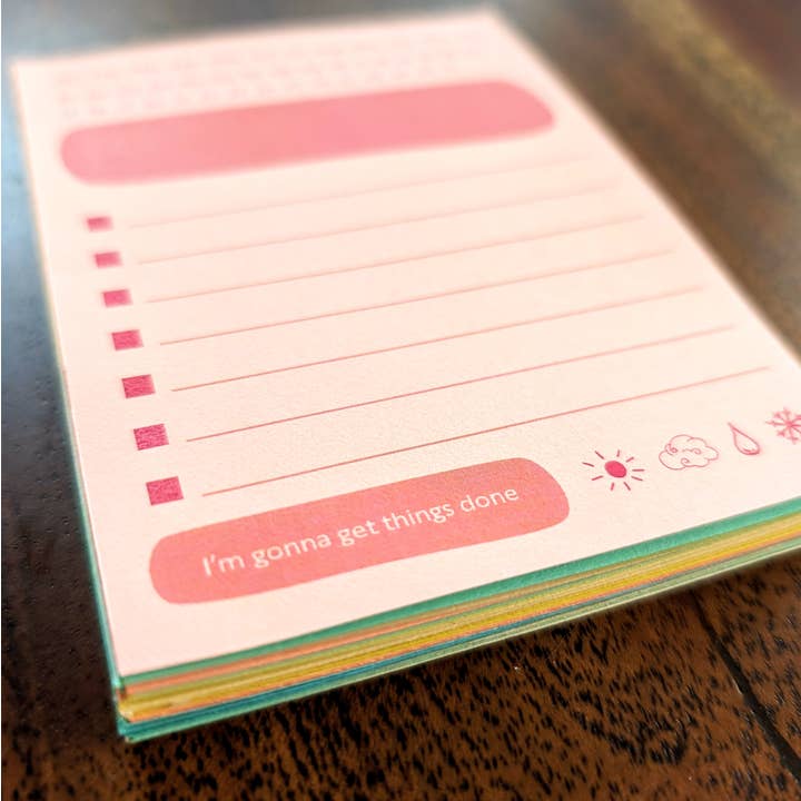 NMC Design Studio - Wholesale Notepad - Daily Plan Notepad7