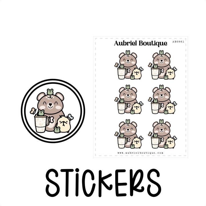 SPRING, planner stickers — AB0961 for wholesale by AubrielBoutique