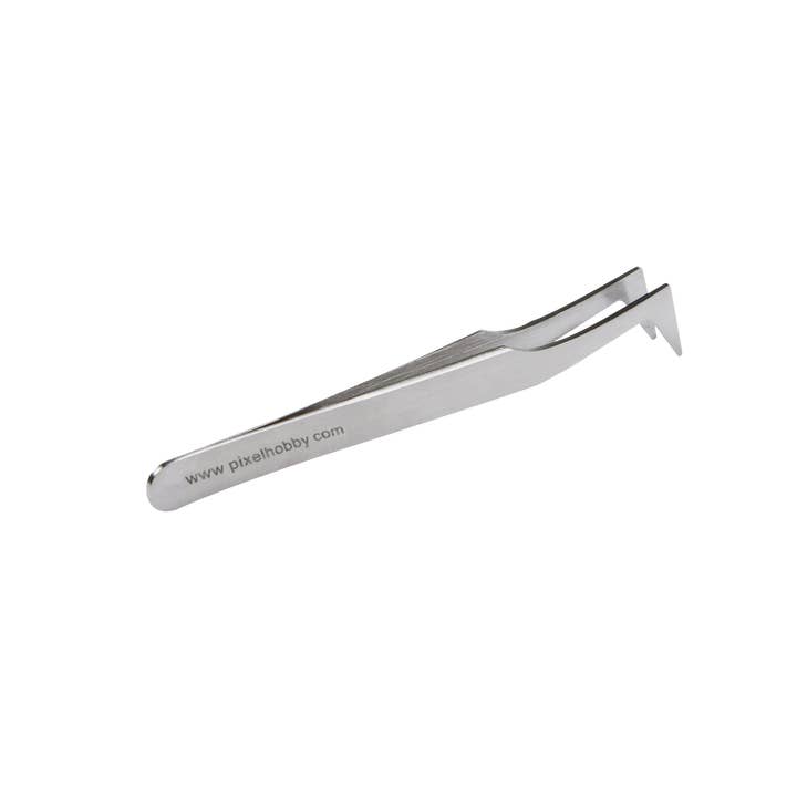 Pixelhobby Stainless Steel Tweezer with Bend for wholesale by Pixelhobby