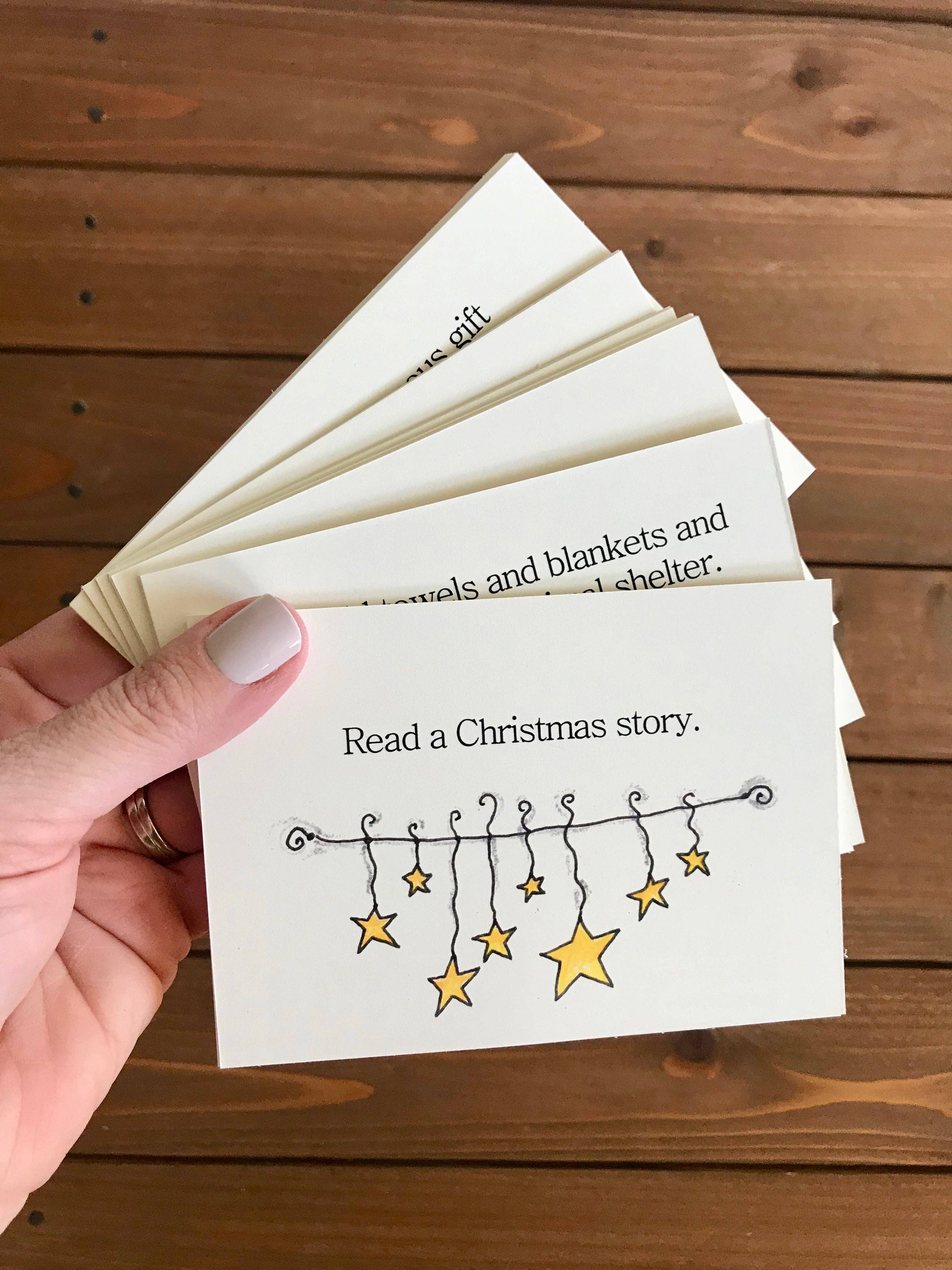 Whimsicals Paperie - Wholesale Advent Calendar - Advent Calendar Card Deck | Activities for Families & Kids1