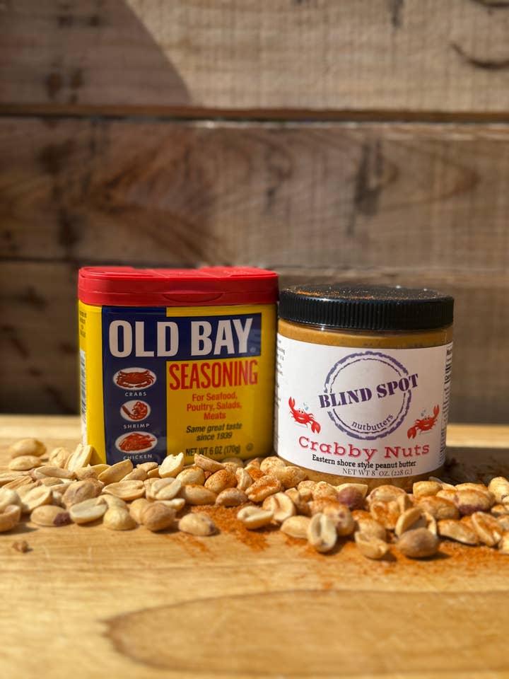 Crabby Nuts - Eastern Shore Style Peanut Butter for wholesale by Blindspot Nutbutters