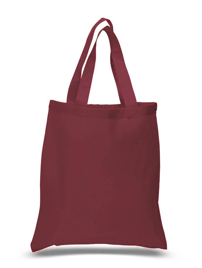 TBF - Wholesale Tote Bag - Women's - TBF Natural Cotton Canvas Basic Tote Bags Bulk - TB10012