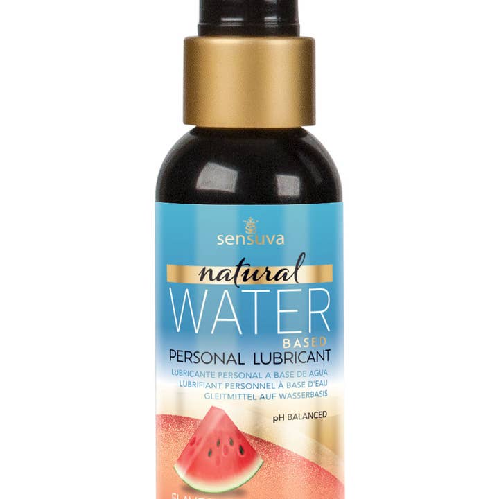 Natural Water-Based Personal Lubricant - Watermelon 2 oz. for wholesale by Sensuva