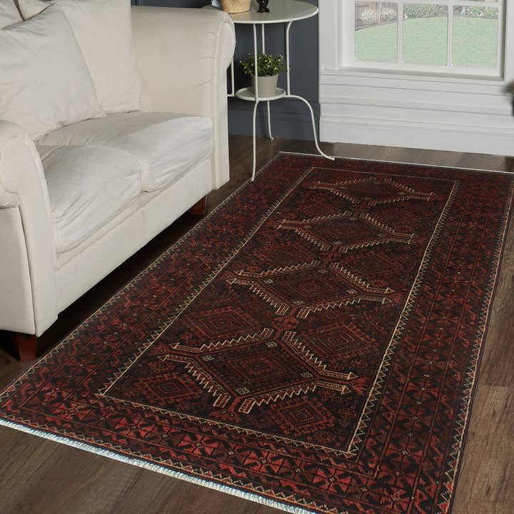 Noori Rug - Wholesale Area Rug - Semi Antique Debbie Rust Rug5