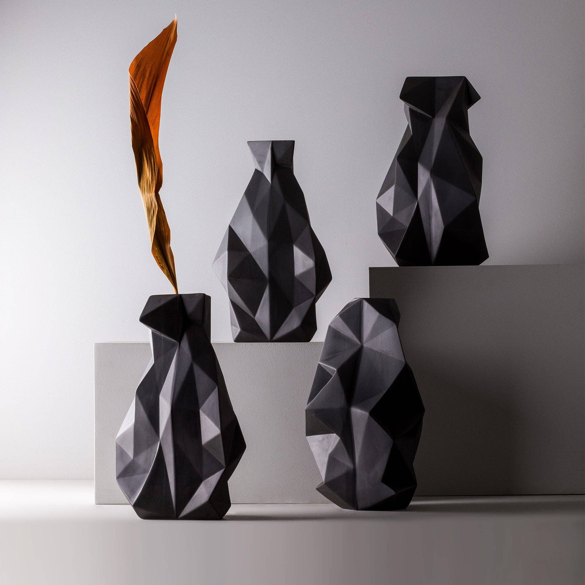 Holaria - Vente Vases - Vase en porcelaine Simplexxa 3 (h37 cm) - Holaria5