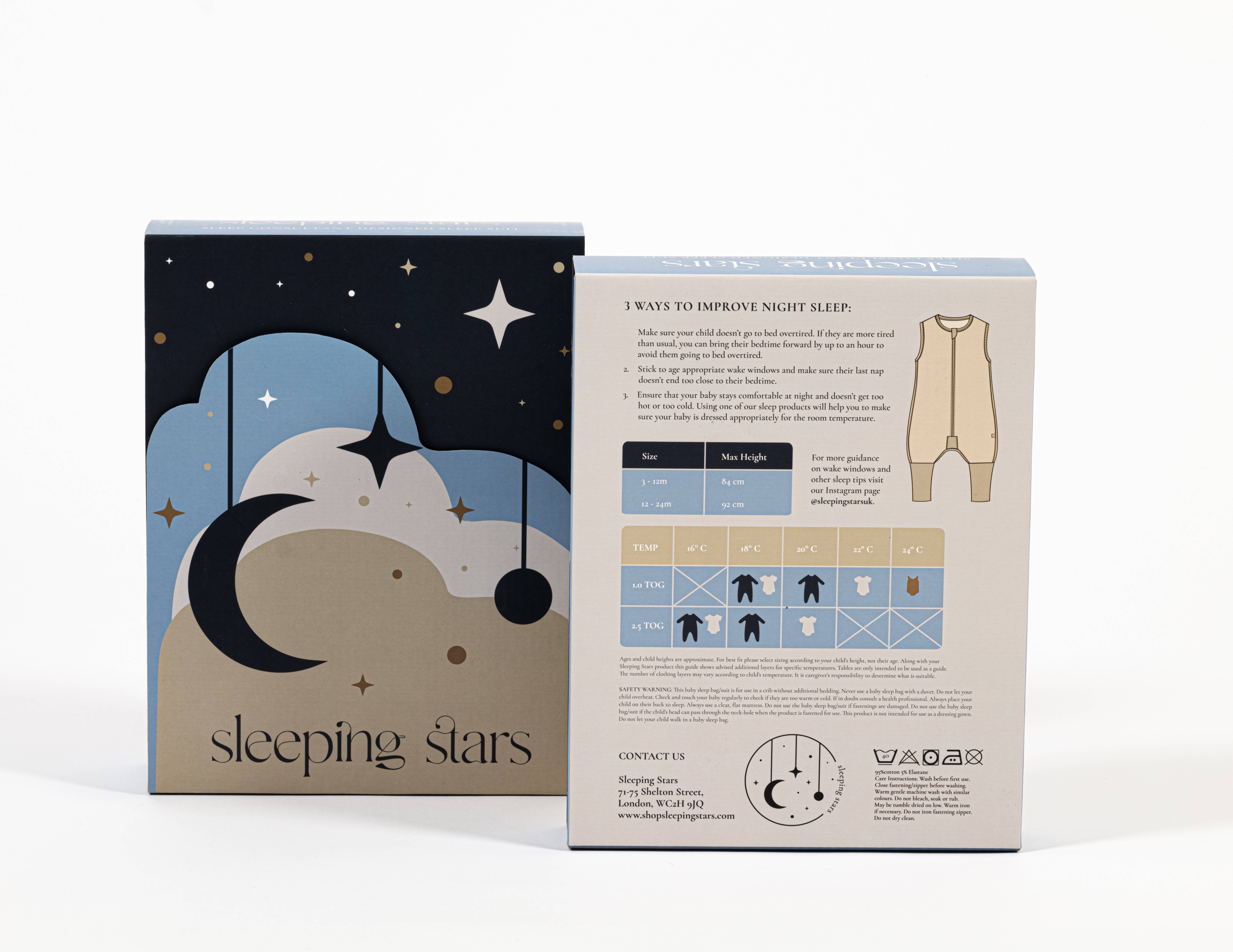 Sleeping Stars - Wholesale Sleepsuit - Baby - Hedgehog Toddler Sleeping Suit8
