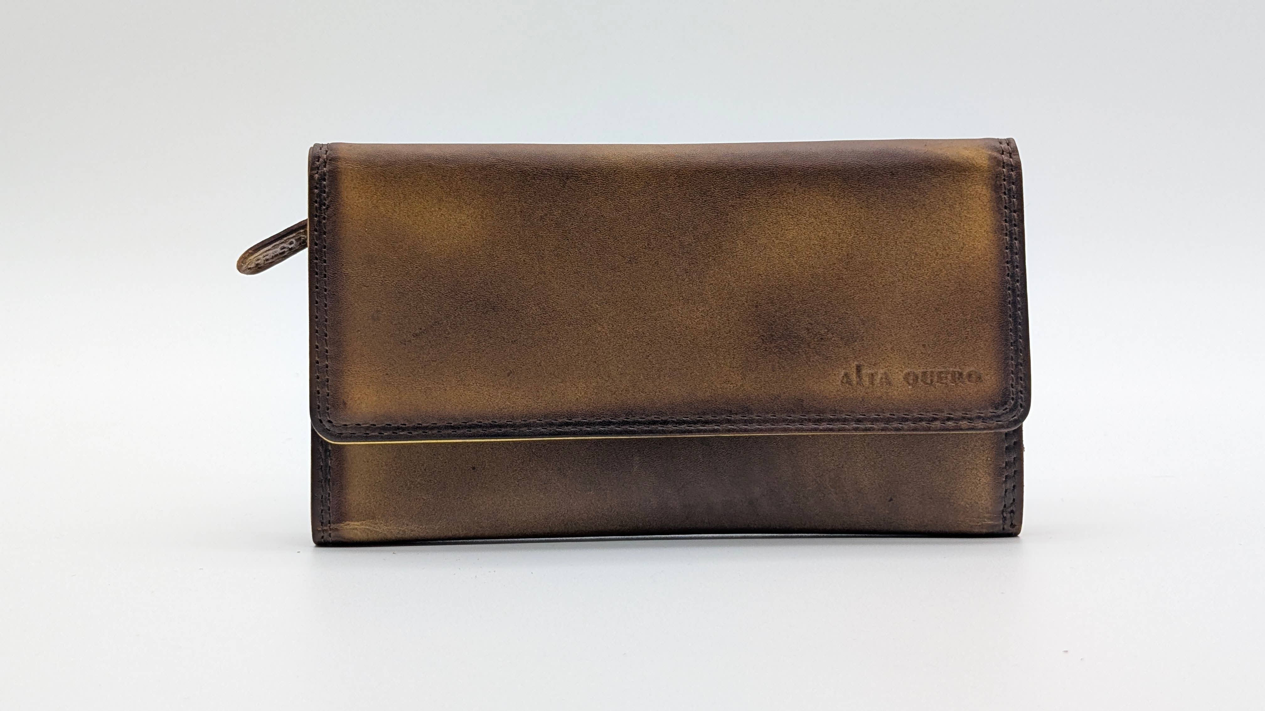 Alta Quero - Wholesale Crossbody Bag - Women's - Textured Brown Leather Essentials Set – Wallets & Crossbody11