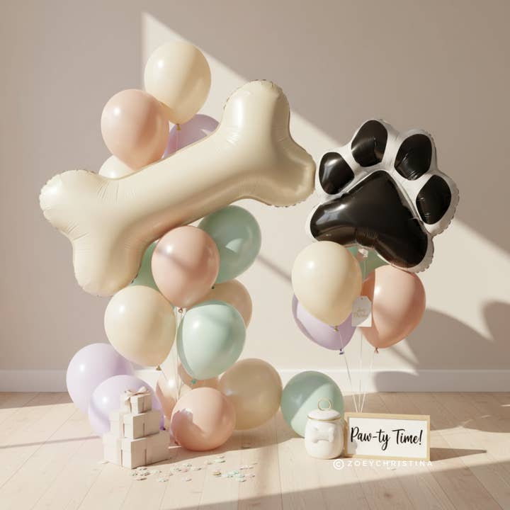 Zoey Christina - Wholesale Balloon - Paw Print Foil Balloon – Pet Party & Animal-Themed Event3