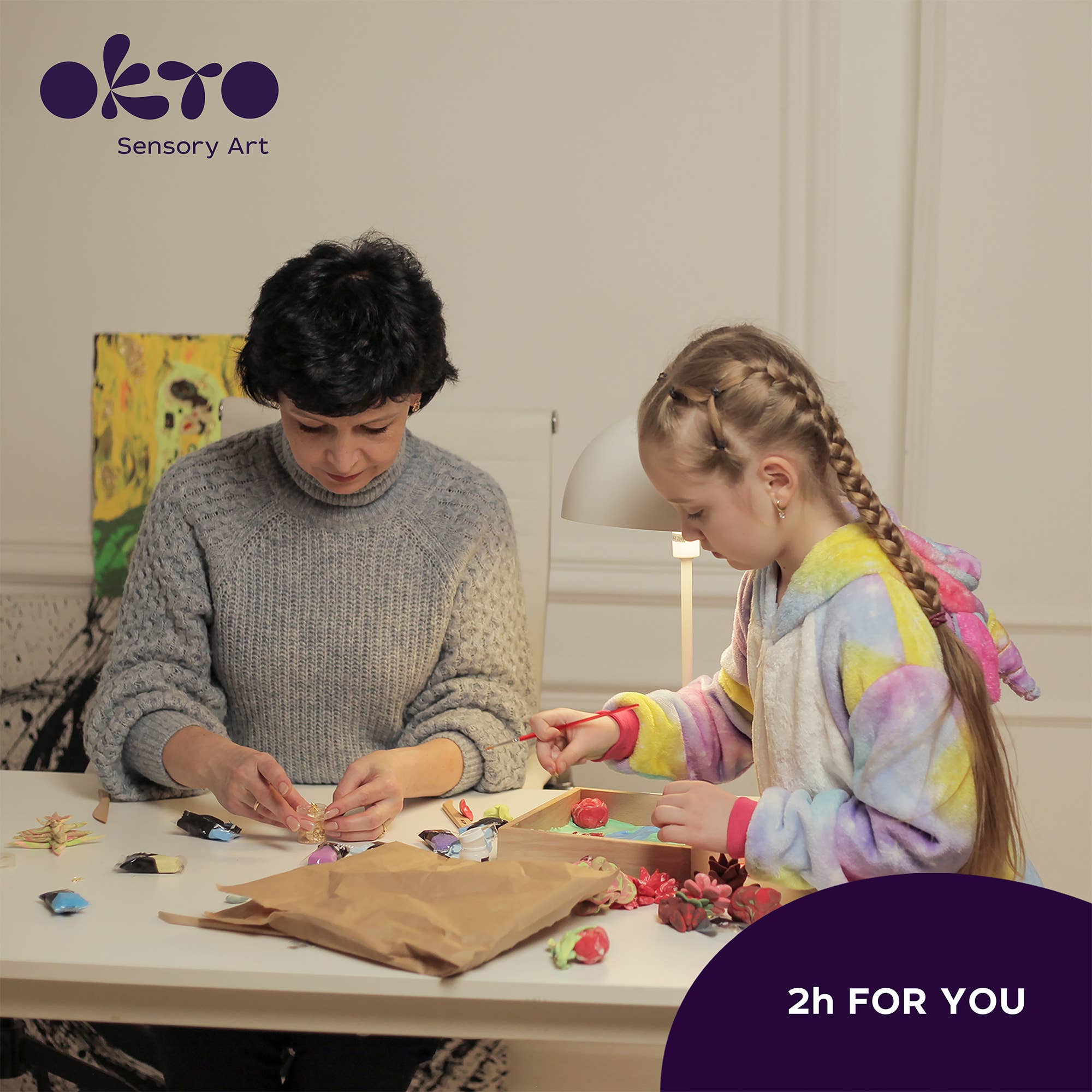 Fainotoys - Wholesale DIY Craft Kit - Kids - OKTO Sensory Art 3D Woodcraft “Passion”5