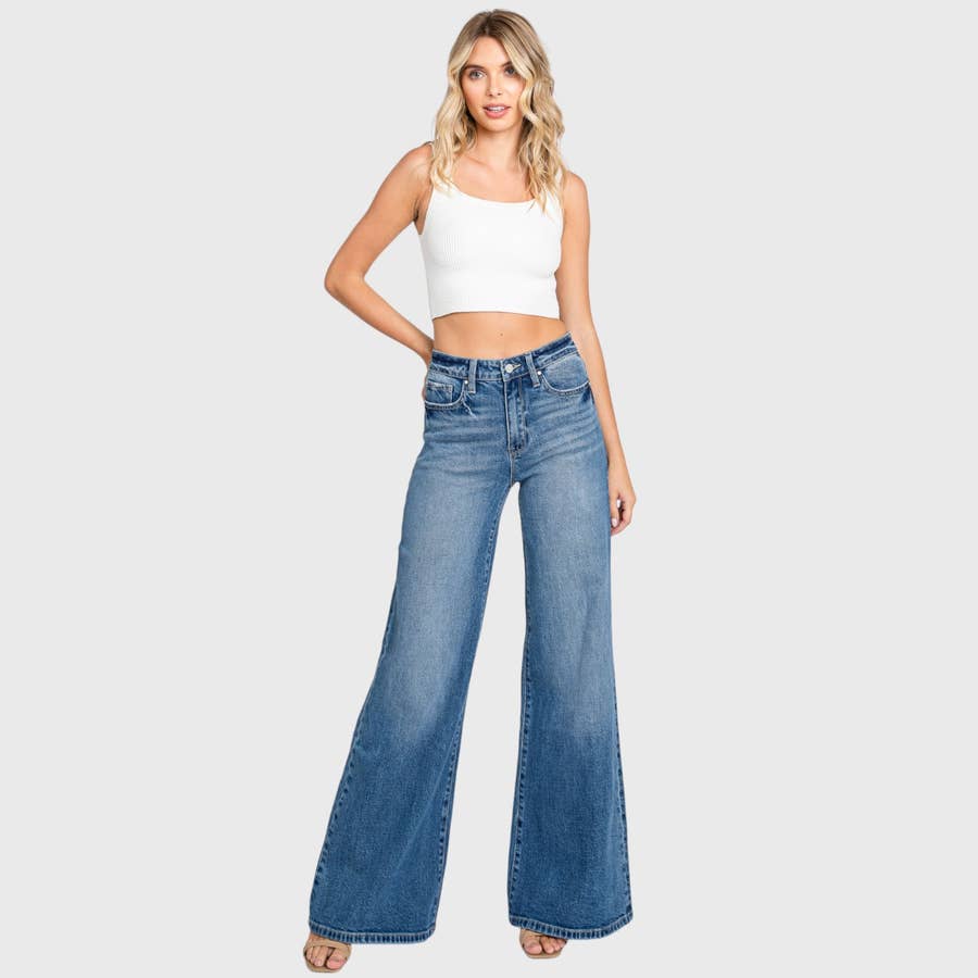 Wholesale Bell Flare Jeans for your store - Faire Canada