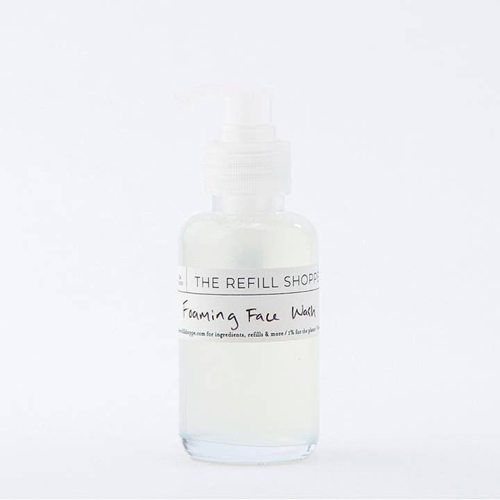 Schäumendes Gesichtsreinigungsmittel für den Großhandel von The Refill Shoppe