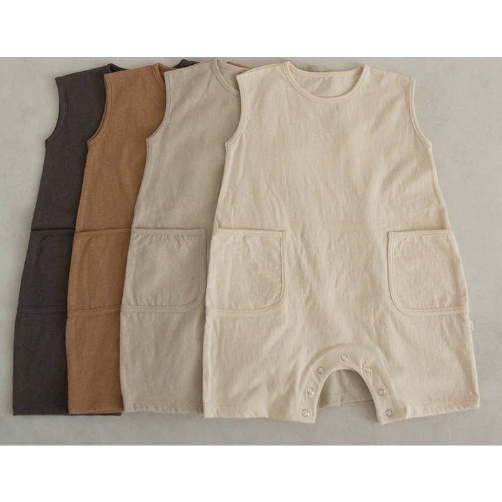 Barboteuse d'été non sexiste pour bébé pour la vente par peekaboo