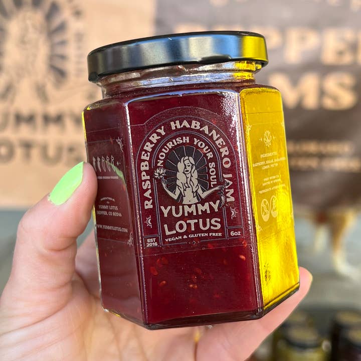 Raspberry Habanero Jam for wholesale by Yummy Lotus