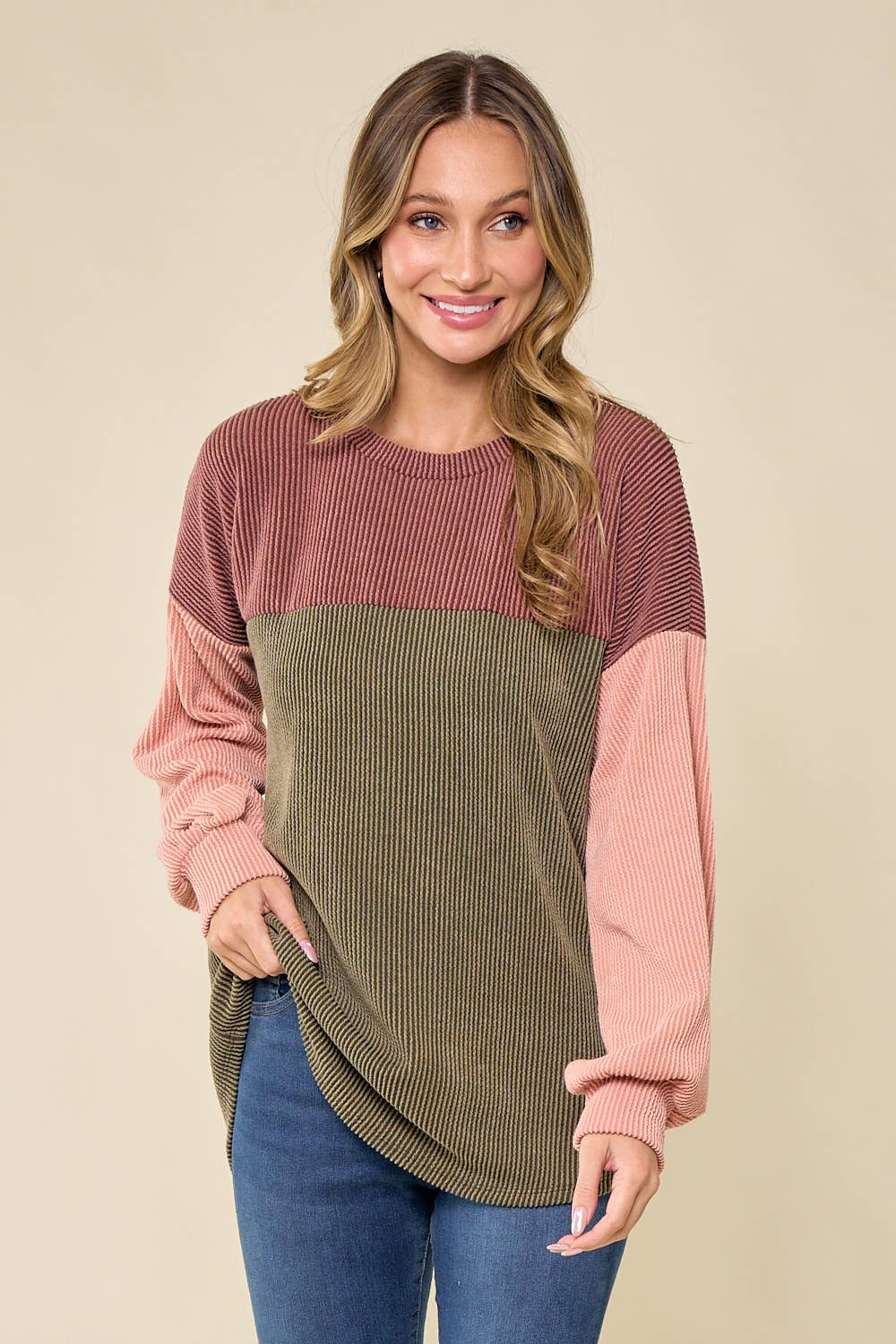 lovely melody – wholesale Sweatshirt - Dam – LMT3379-S-Time to Love Sweatshirt73