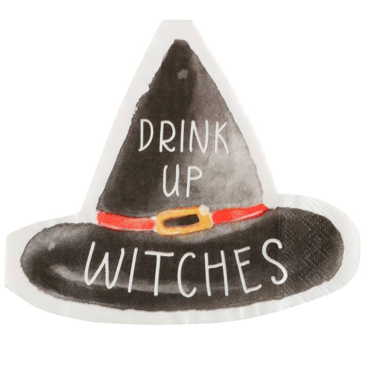 $4.00 min 12 DRINK UP WITCHES DIECUT BEVERAGE ..16 pieces per pkg for wholesale by LUX FRAGRANCES