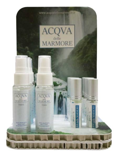 MINI ACQUA display by Marmore Eau and Splash pocket for wholesale by Profumo & Profumi