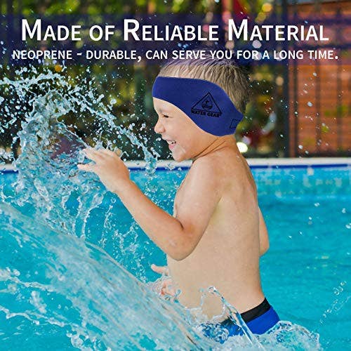 Water Gear - Wholesale Swim Cap - Kids & Baby - Water Gear Ear Wrap - Great for Kids and Swimmers1