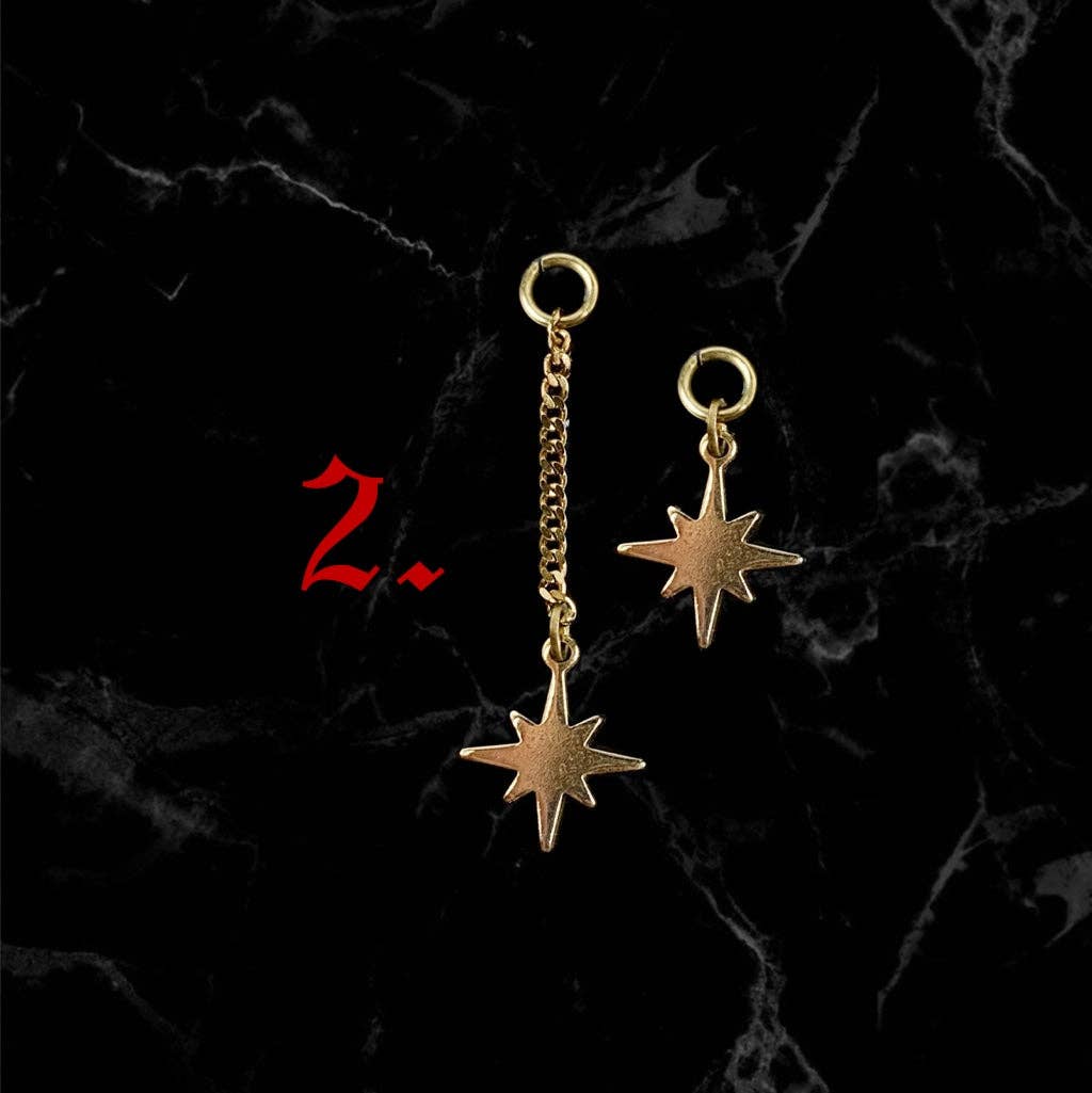 While Odin Sleeps - Wholesale Hangende/ronde oorbellen - Bouw je eigen hoepels (verguld)1