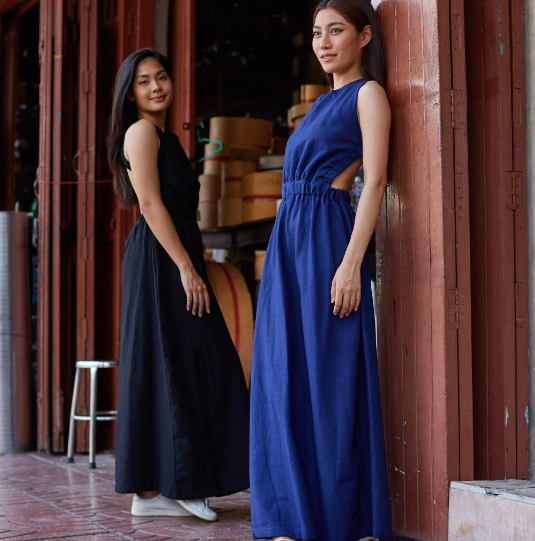 Dame Pach Bangkok - Wholesale Dress - Women's - Backless Cotton Dress4