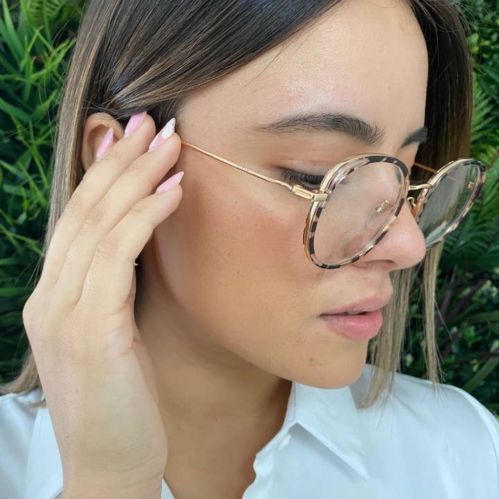 Gleam Eyewear - Wholesale Eyeglasses - Women's - YNES | Leopard5