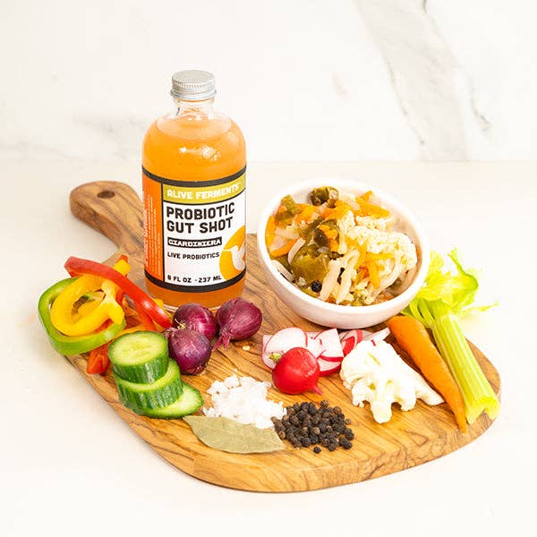 Alive Ferments - Wholesale Wellness Juice/Tonic - Gut Boost - Giardiniera1