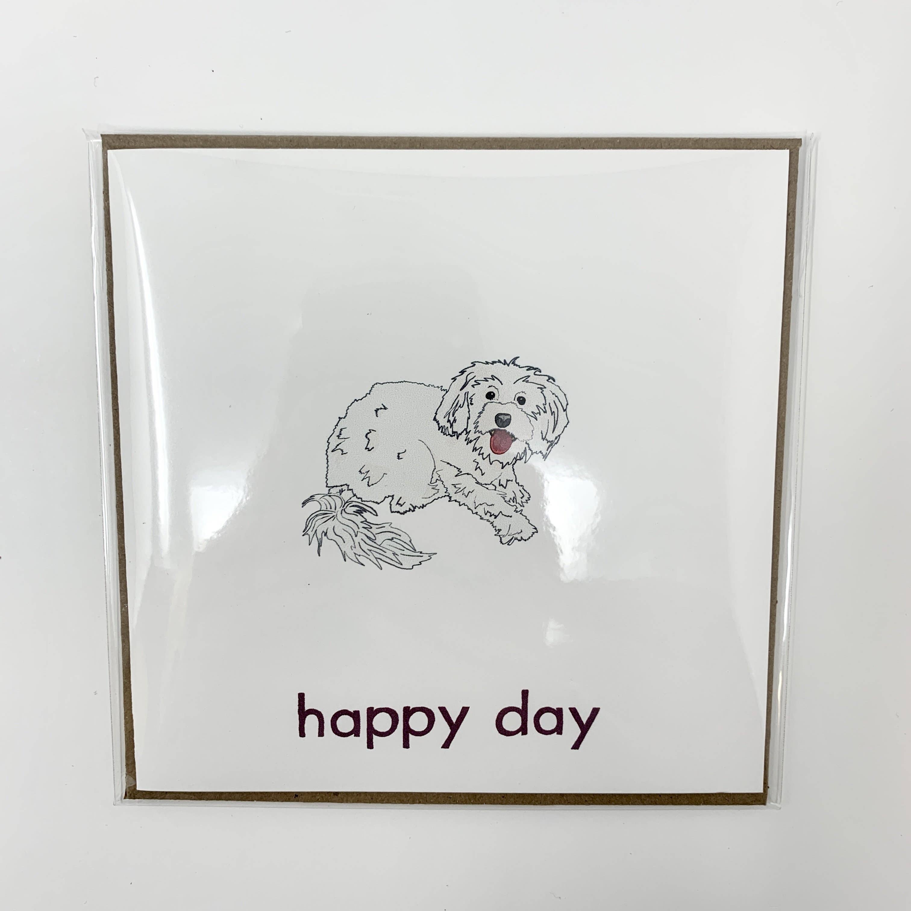 The Doggo Collection Maltese Happy Mothers Day Dog Greeting Card
