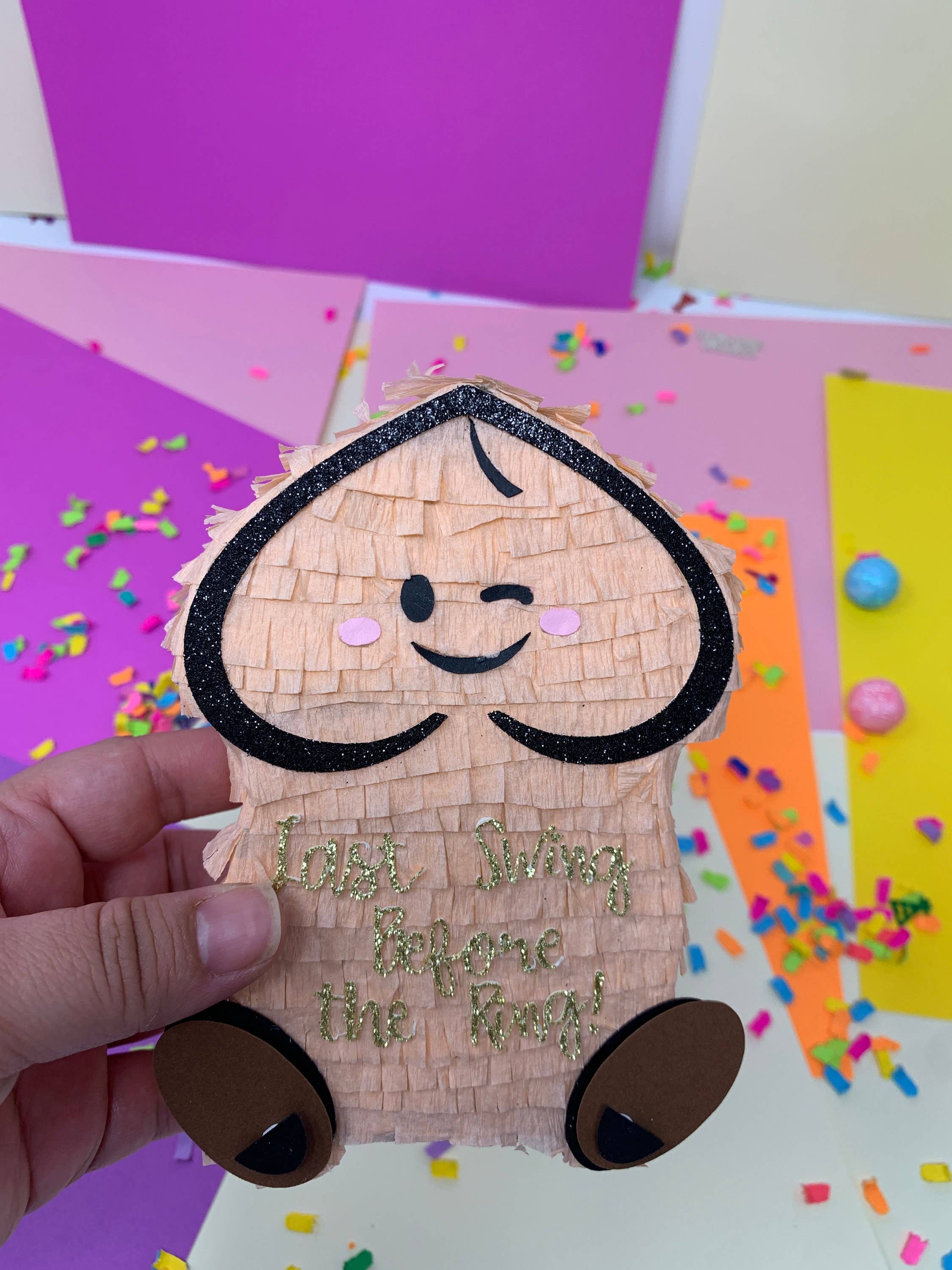 My Soiree Designs – wholesale Festgåva – Mini Penis Piñata för Bachelorette, Vuxna gåvor till henne6