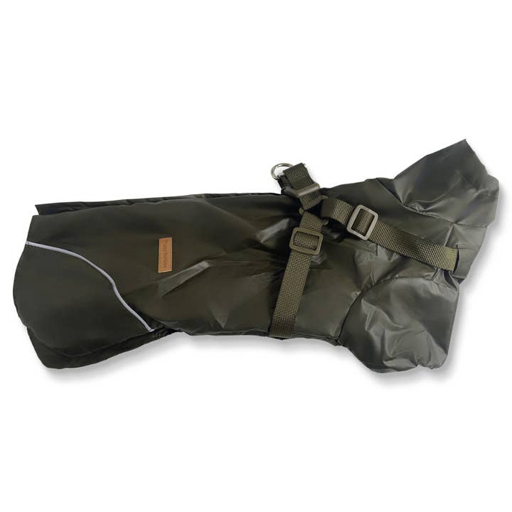 Regenjas Donkergroen voor wholesale door Puppy Bohème