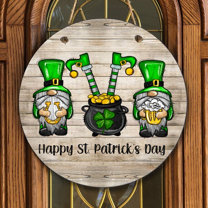 St. Patrick's Day Wooden Door Hanger for wholesale by Joetta Marie