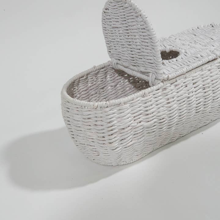 Maison Maison Design - Wholesale Tissue-doosje - 3-delige papieren mand van getwijnd wit touw1