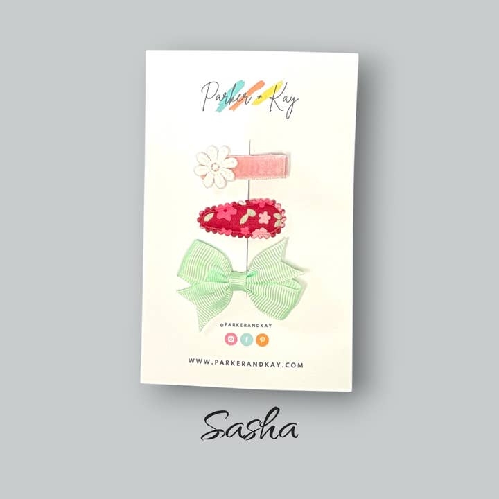 Parker and Kay Collective - Wholesale Hair Clip - Kids - Baby Mini Clips Variety Set6