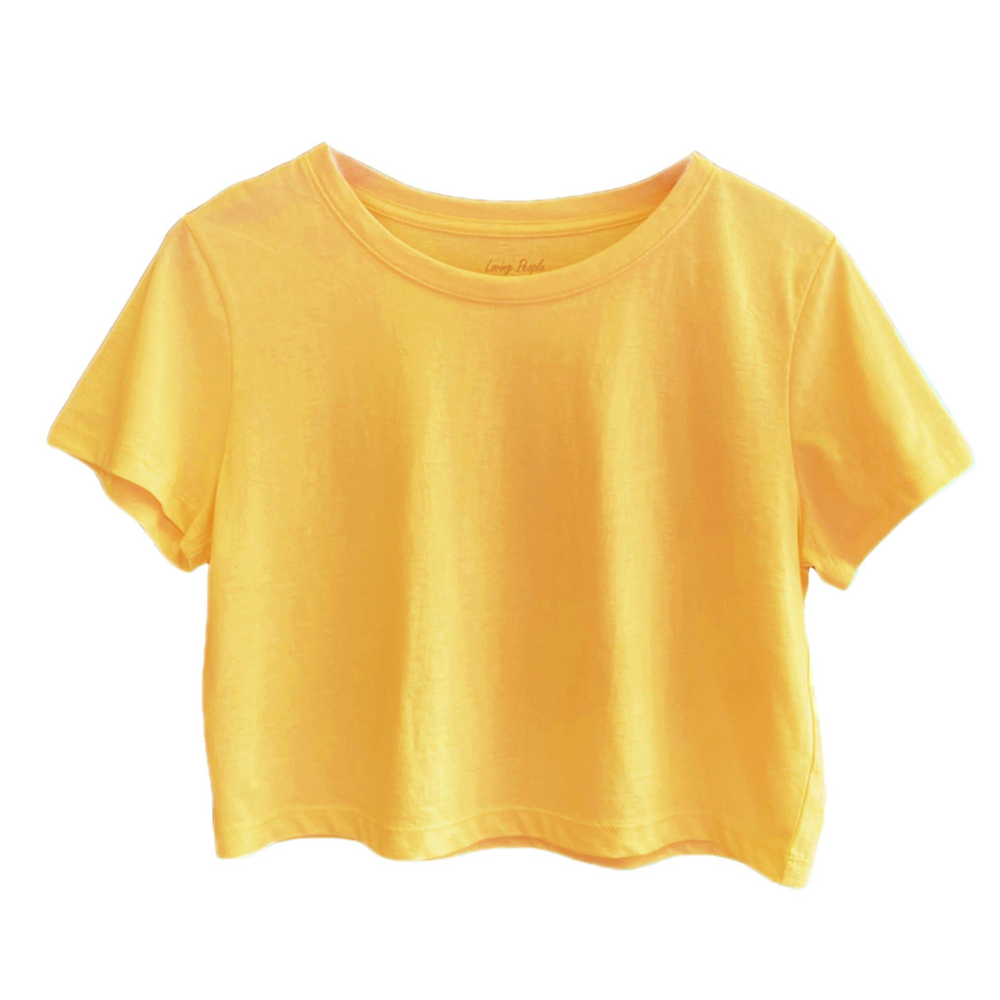 LOVING PEOPLE - Wholesale T-Shirt - Women's - Premium cotton cropped tees15