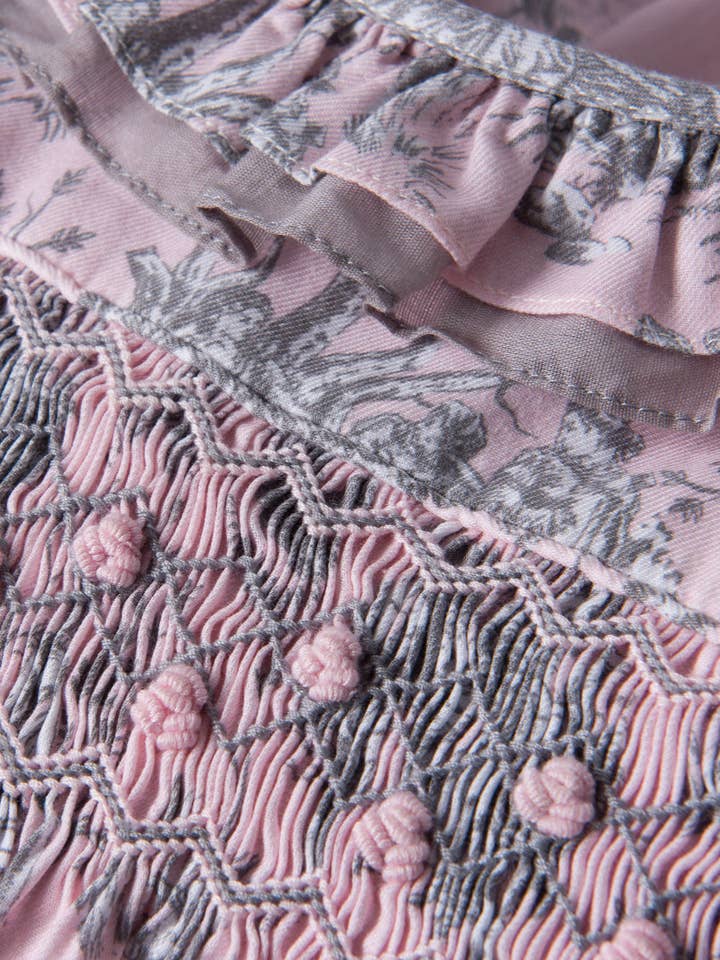 Annafie London Ltd - Wholesale Dress - Kids - ISADORA smocked dress1