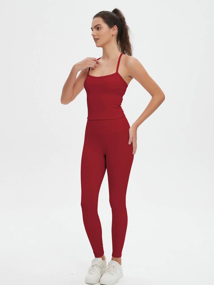 Mantra Active - Wholesale Activewear Set - Women's - Vesper Halter Neck Sports Bra & Leggings Activewear Set 5