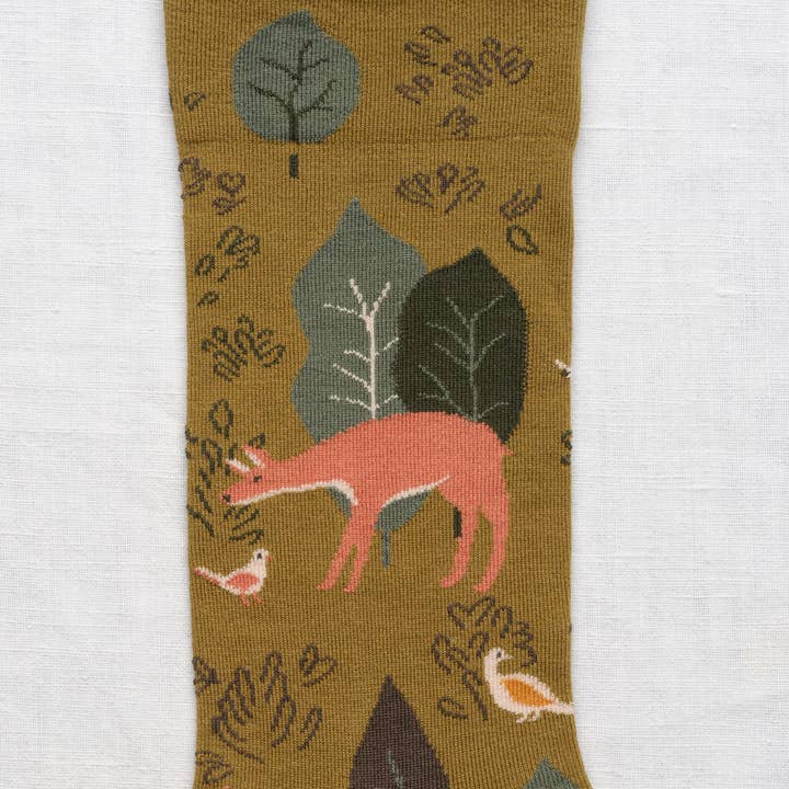 Bonne Maison - Wholesale Socks - Unisex - Absinthe Fauna Sock