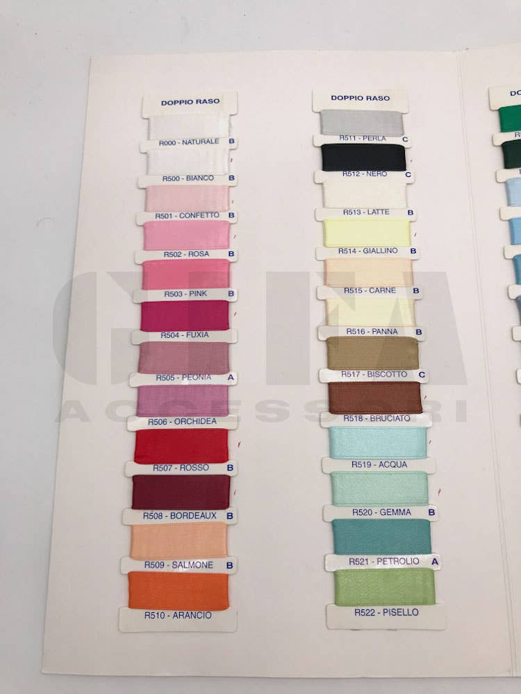 Gifa Accessori - Vente Ruban – emballage cadeau - Ruban double satin 100 % polyester 1,5 cm6