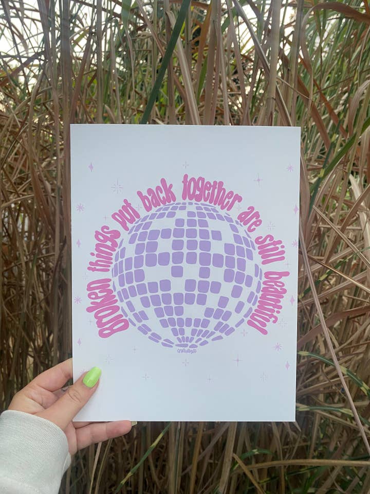 Disco Ball Fysiskt tryck för wholesale av Craftedbyjdco