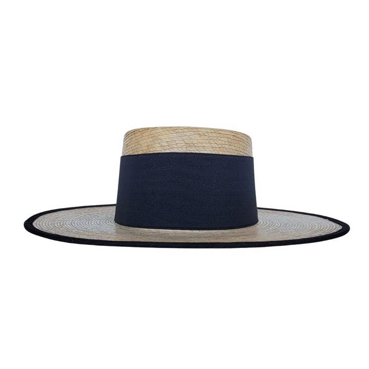 ROSHAN Women's Boater Straw Hat for wholesale on Faire2