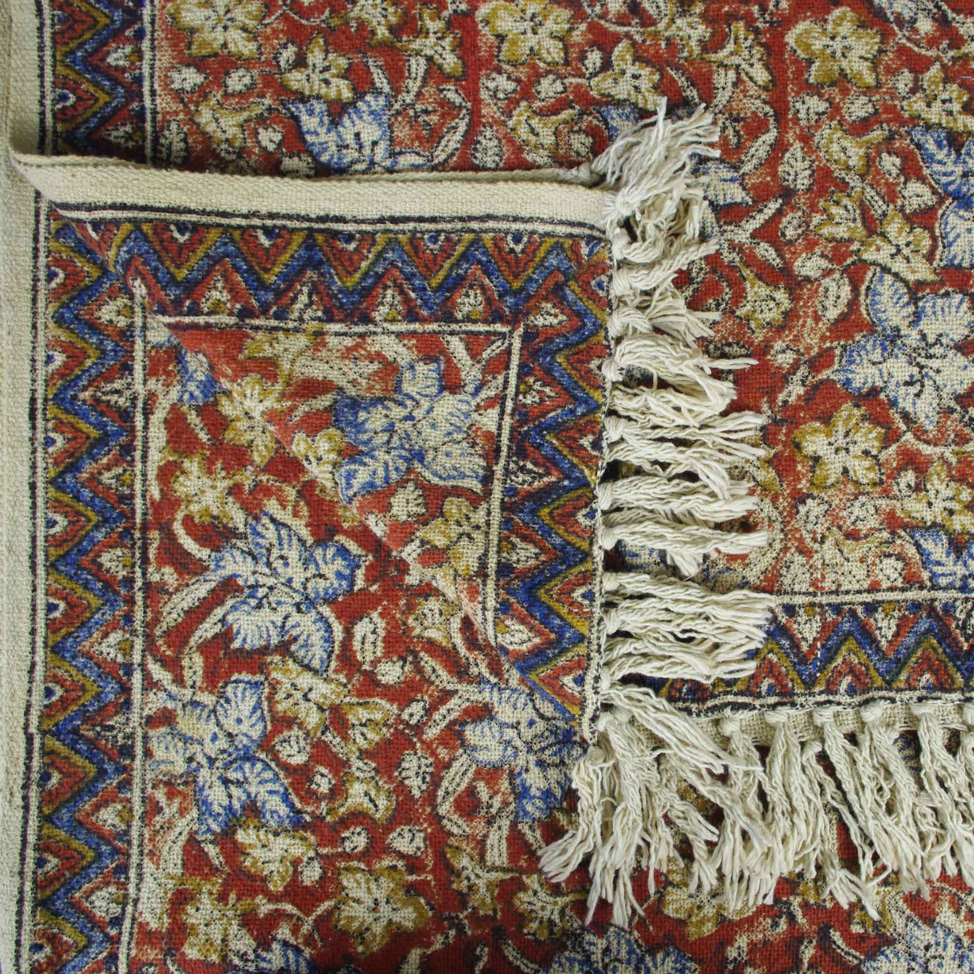 Kantha Decor - Wholesale Throw blanket - Handloom Mud Cloth Block Printed Cotton Sofa Throw1