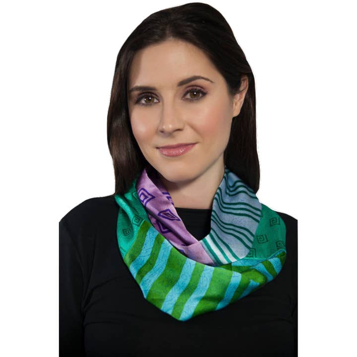 Infinity Scarf - Seagreen for wholesale by Harshita's Designs