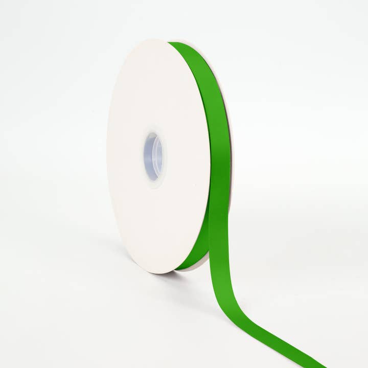 Double Face Satin Ribbon | Emerald (580) for wholesale by LA Ribbons Wholesale
