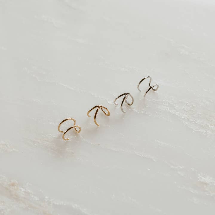 Derive Jewelry - Wholesale Cuff/wrap earrings - Double Bar Ear Cuff12