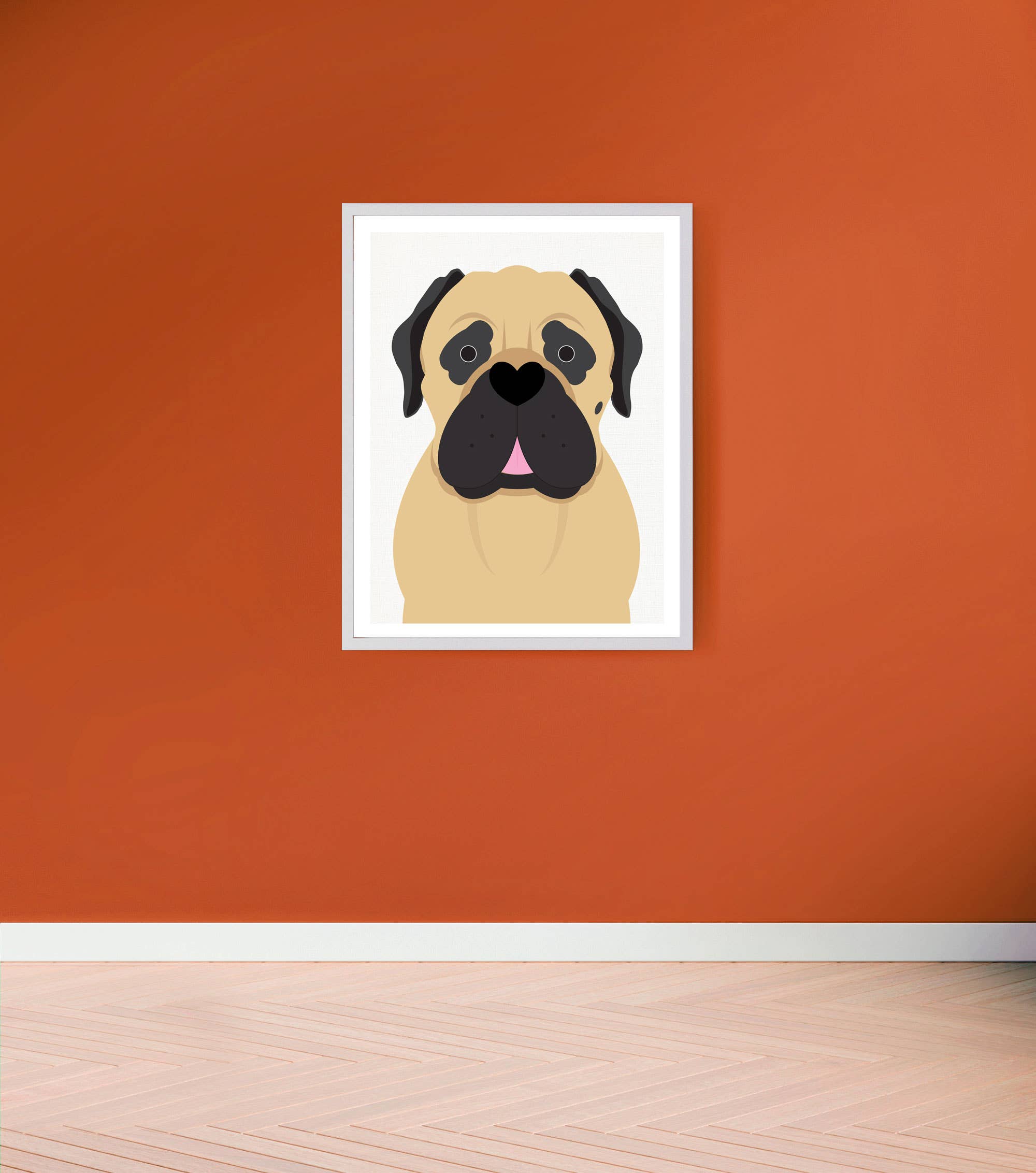 Creative Monsoon - Wholesale Art Print - Bull Mastiff Print2