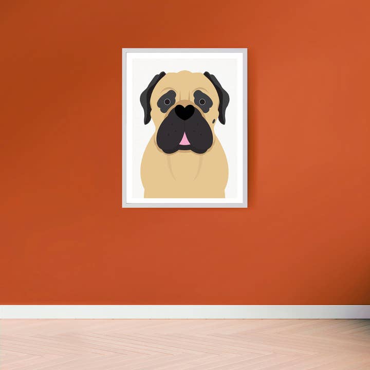 Creative Monsoon - Wholesale Art Print - Bull Mastiff Print2