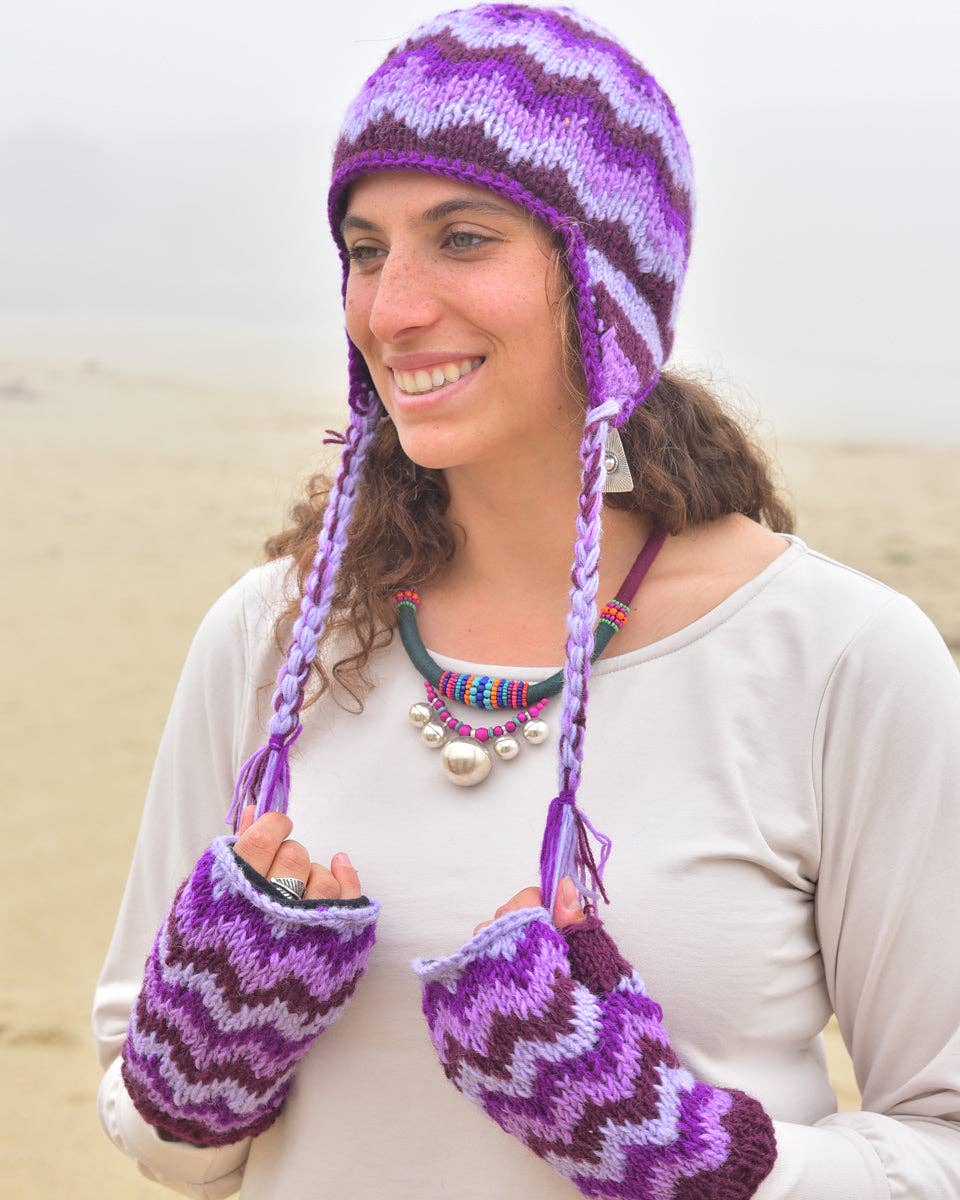 Zig Zag Asian Collection - Vendita all'ingrosso Berretto - Donna - Berretto Zig Zag Trapper12