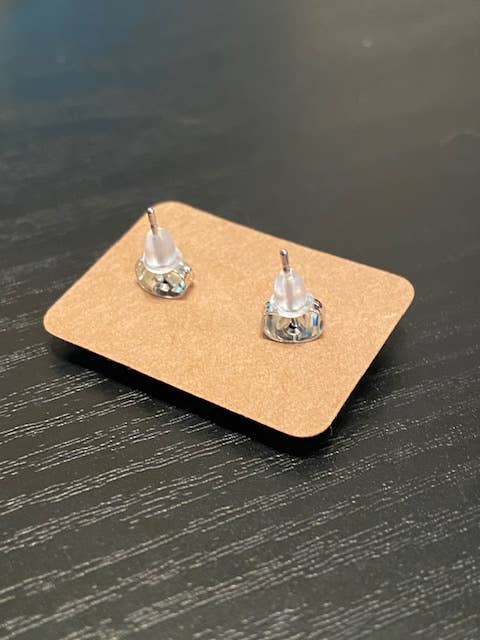 SMA Artistry Creations - Vendita all'ingrosso Orecchini a bottone - Orecchini a bottone con cabochon a sirena da 12 mm3