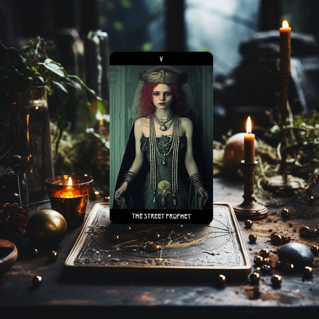 Darksynevyr – Cartas de tarô por atacado – Grunge Goddess Tarot Baralho de 78+2 Cartas Extra | Isento de Impostos UE/Reino Unido6