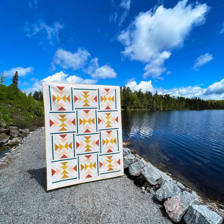 The Blanket Statement – Großhandel Bastel-Nähset – Landmark-Papiermuster4