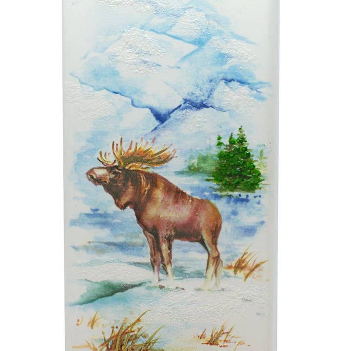 Flat Handmade Candle - Moose by the Mountains for wholesale by Flatyz Candles
